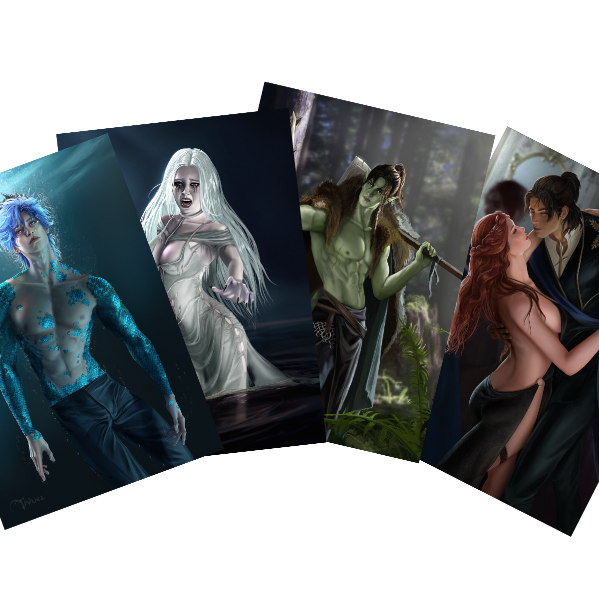 Deadly Fae Duology Art Pack